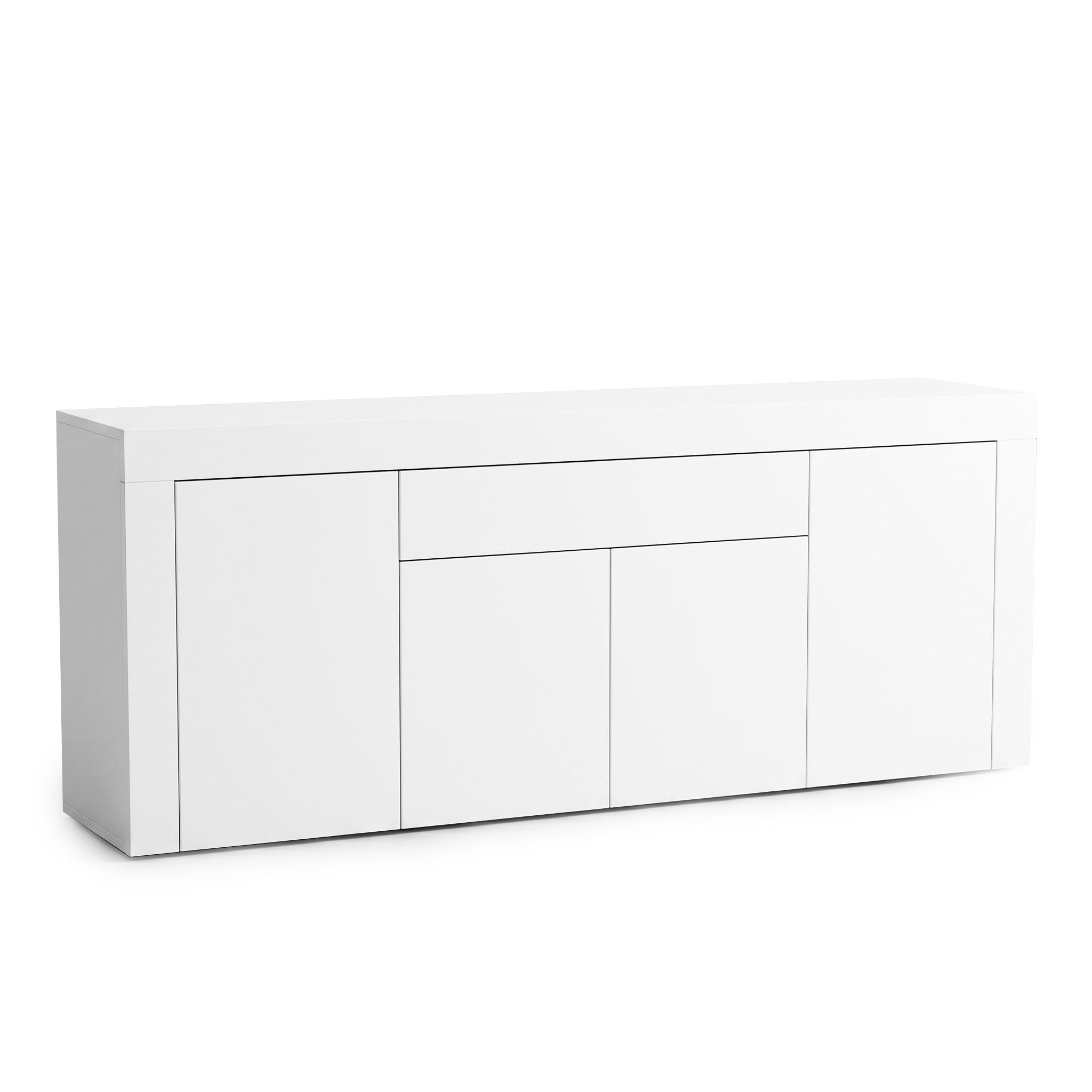 Buffet Sideboard Cabinet 180cm White Storage | Simpledeals
