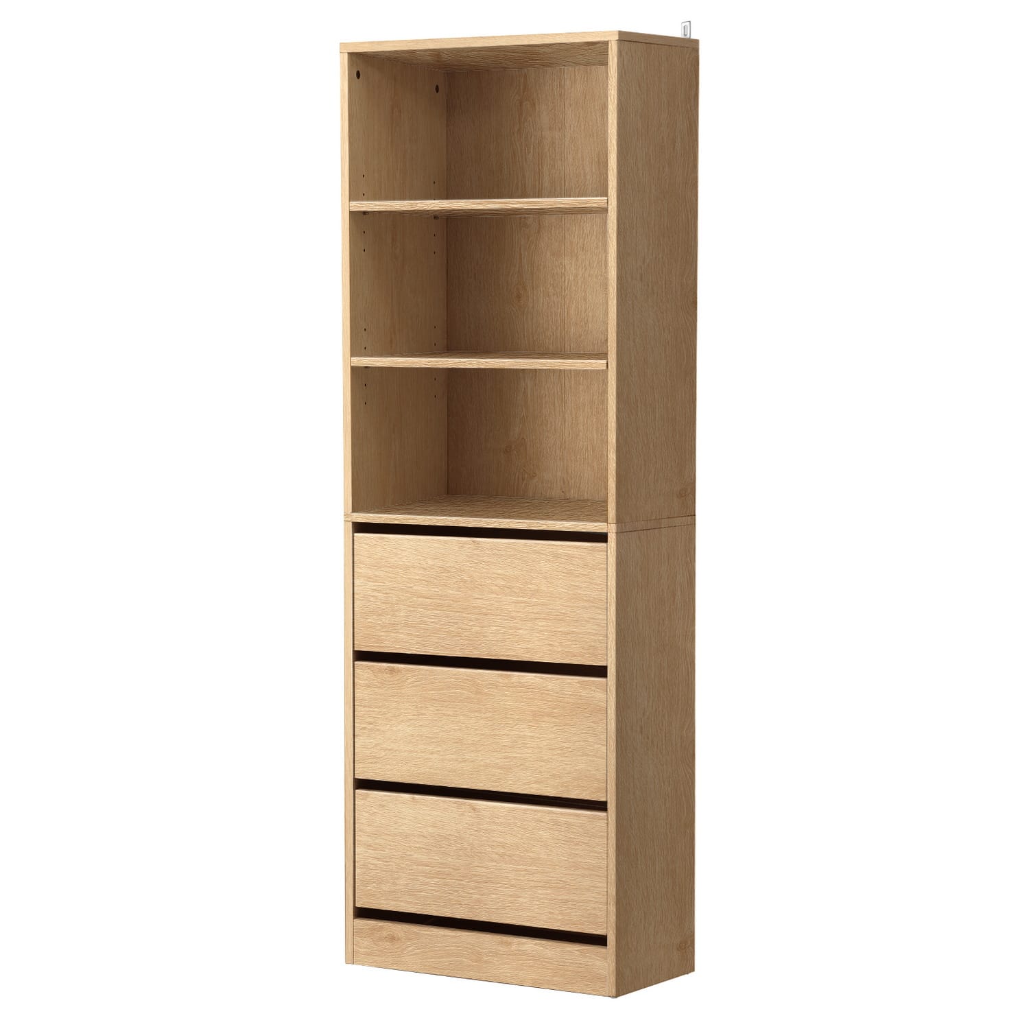 Tallboy Chest Of Drawers Pine 50.5x40.5x160cm