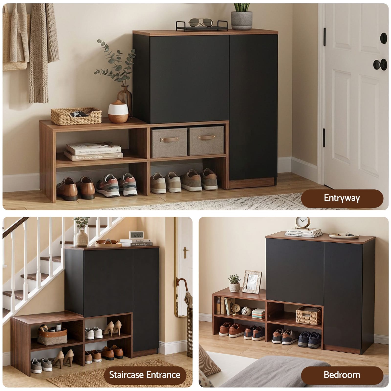 Shoe Cabinet Bench Storage king