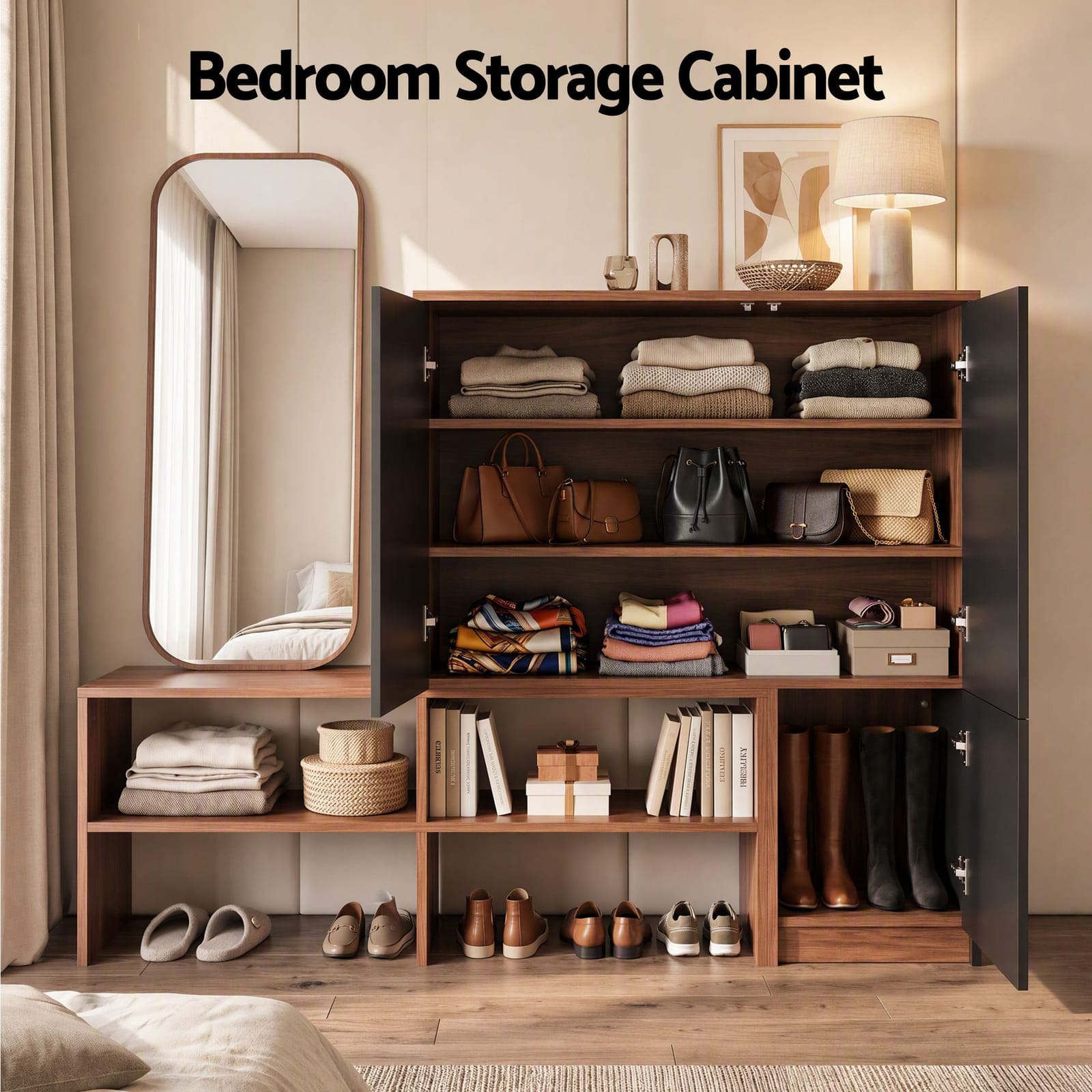 Shoe Cabinet Bench Storage king