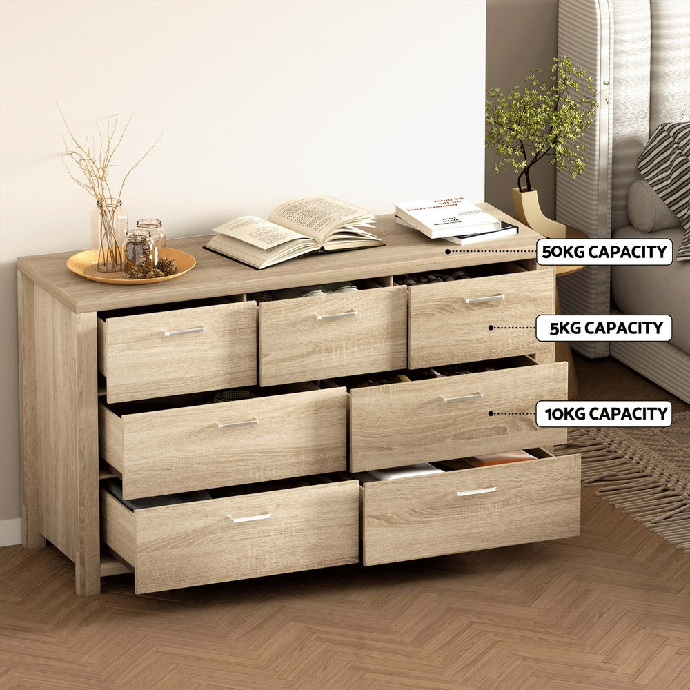 7 Chest Of Drawers - Maxi Pine