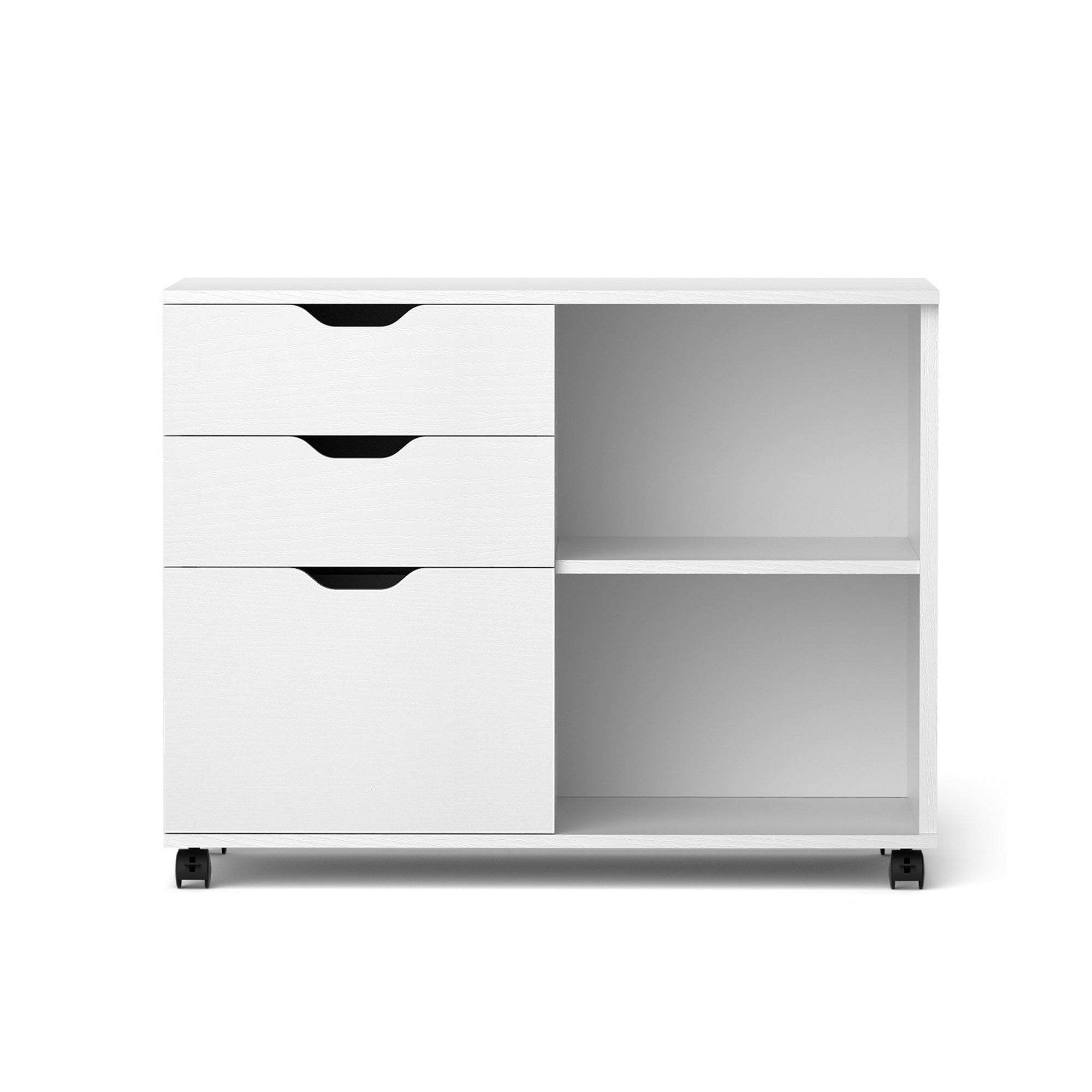 3 Drawer Mobile Filing Cabinet Printer Stand | Simpledeals