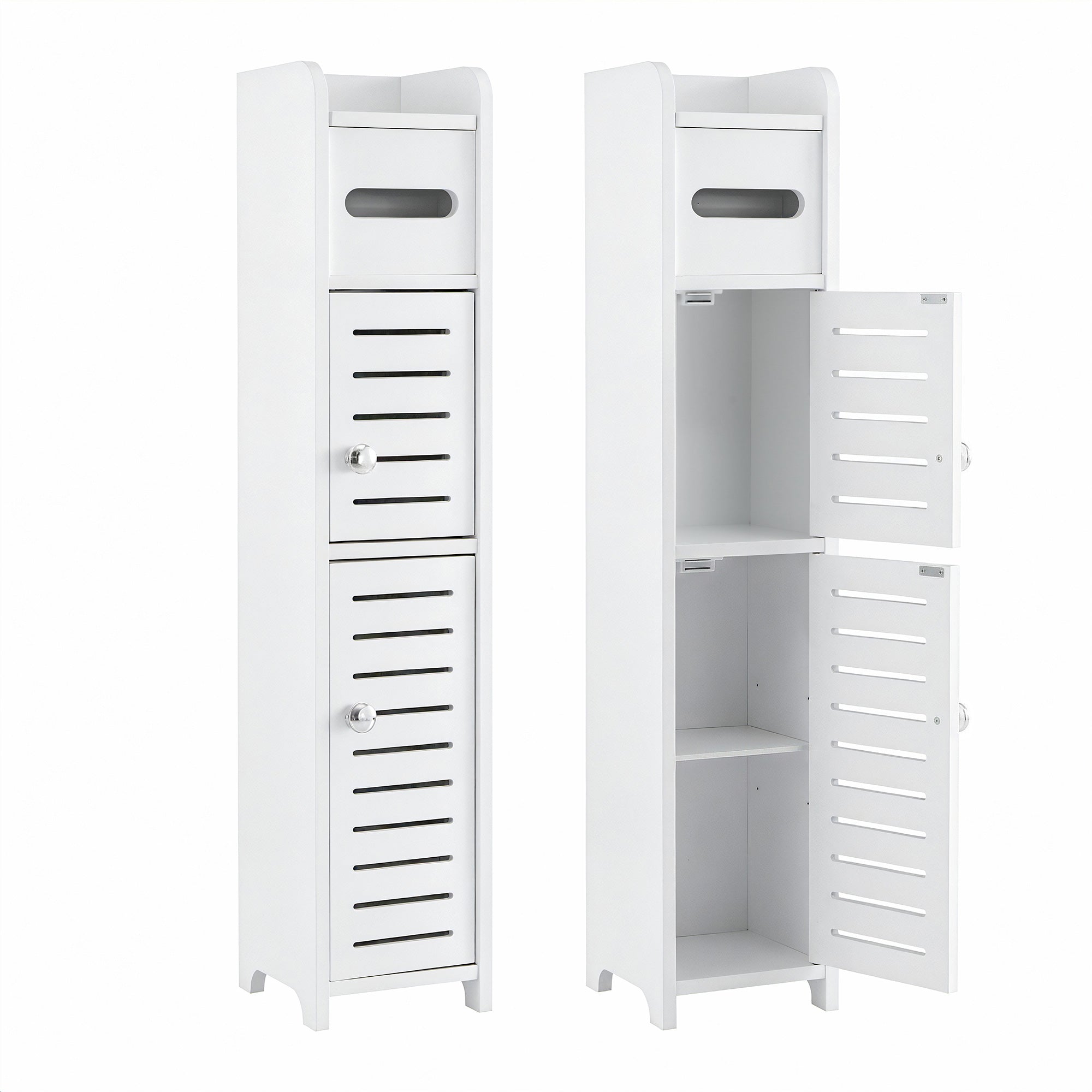 Bathroom Storage Cabinet 3-Tier Toilet Organizer | Simpledeals