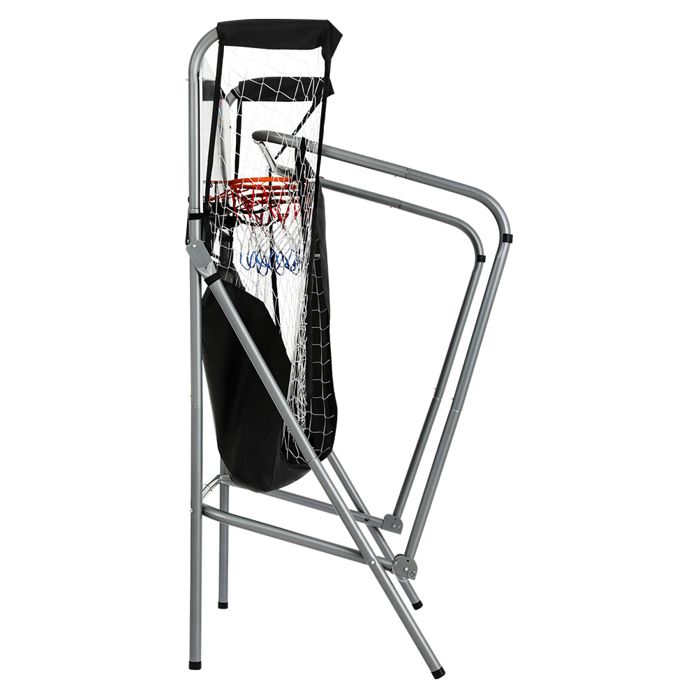 Double Shot Arcade Basketball Game Hoop with 8 Games