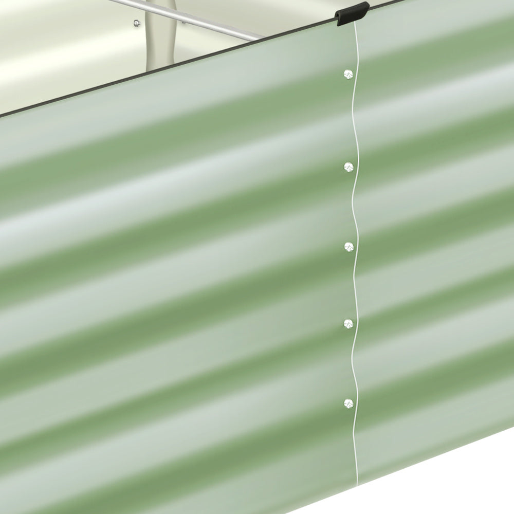 Garden Bed 240x80x45CM Raised Container Planter Box Green
