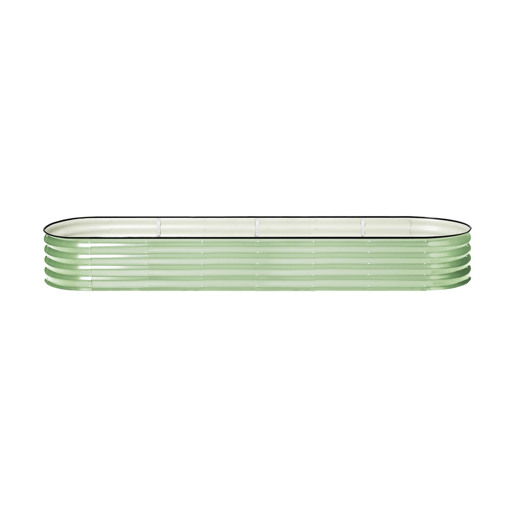 Garden Bed Planter Box Raised Container Galvanised Green