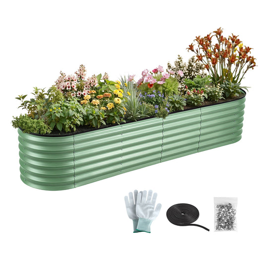 Raised Garden Bed Galvanised Planter Box 240cm