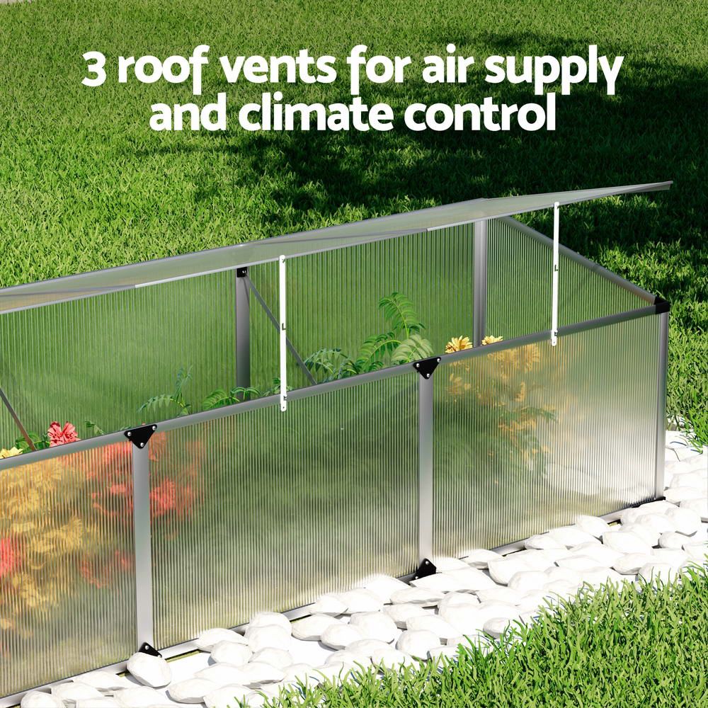 The Ultimate Aluminium Greenhouse Haven