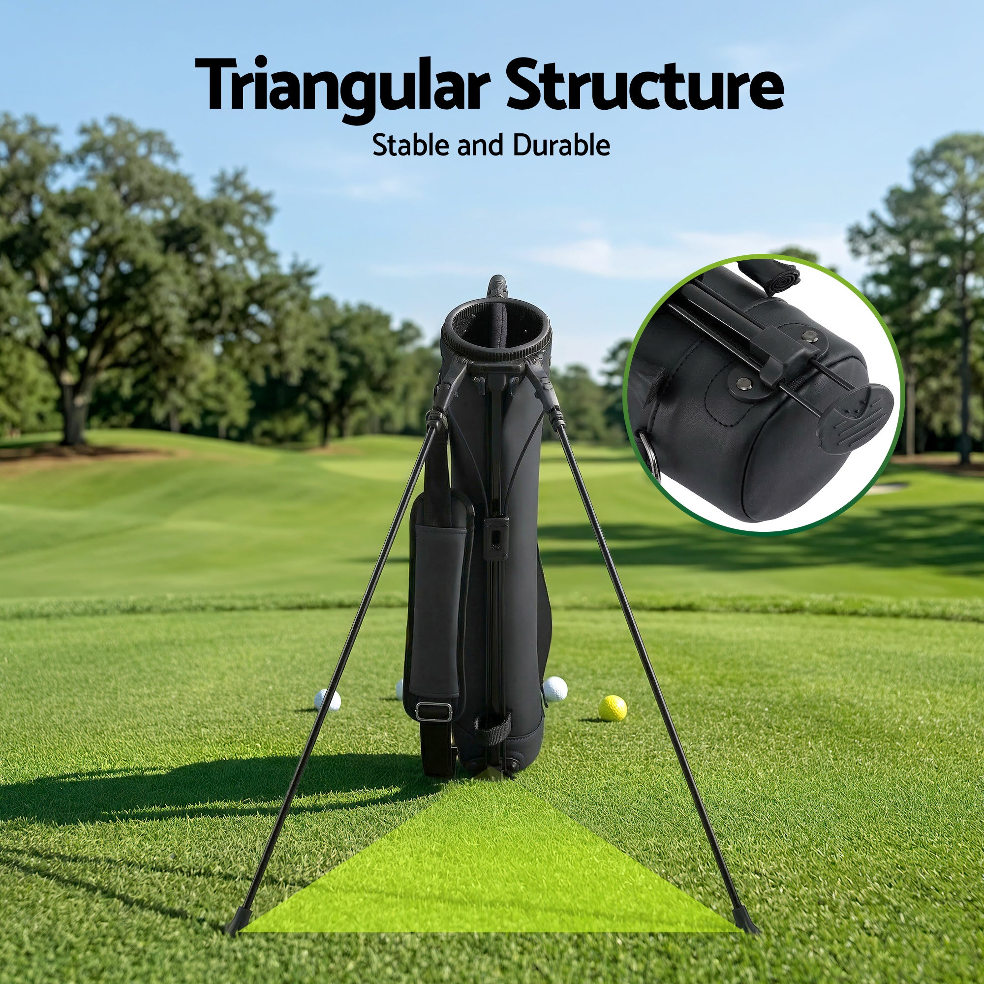 Everfit Golf Stand Bag Lightweight Sunday Bag | Simpledeals