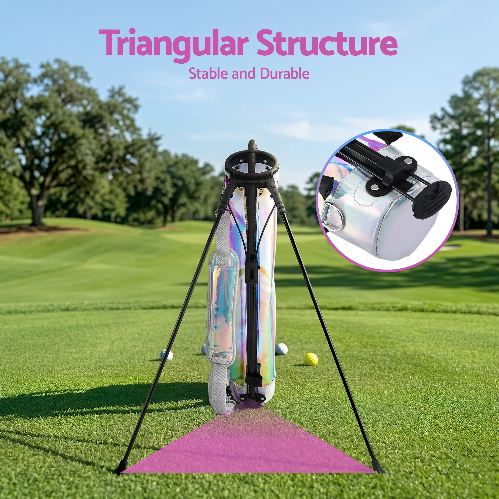 Golf Stand Bag Lightweight Sunday Pitch Putt | Simpledeals