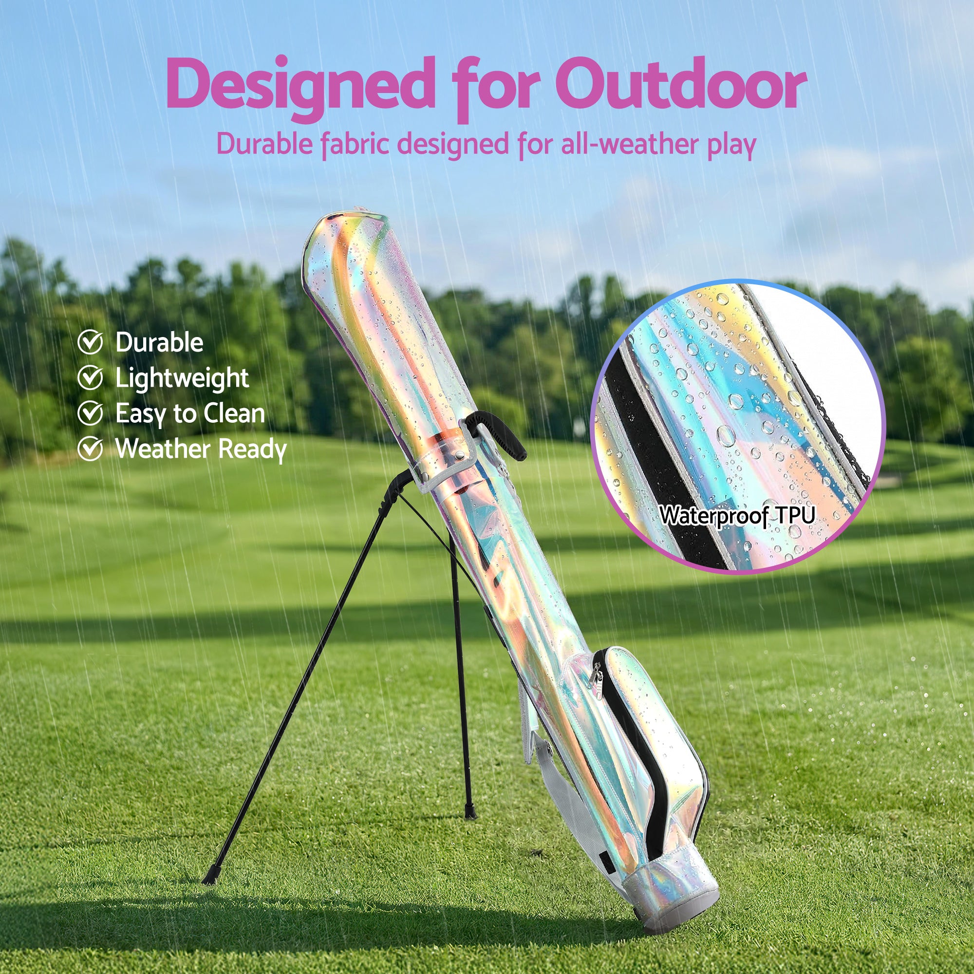 Golf Stand Bag Lightweight Sunday Pitch Putt | Simpledeals