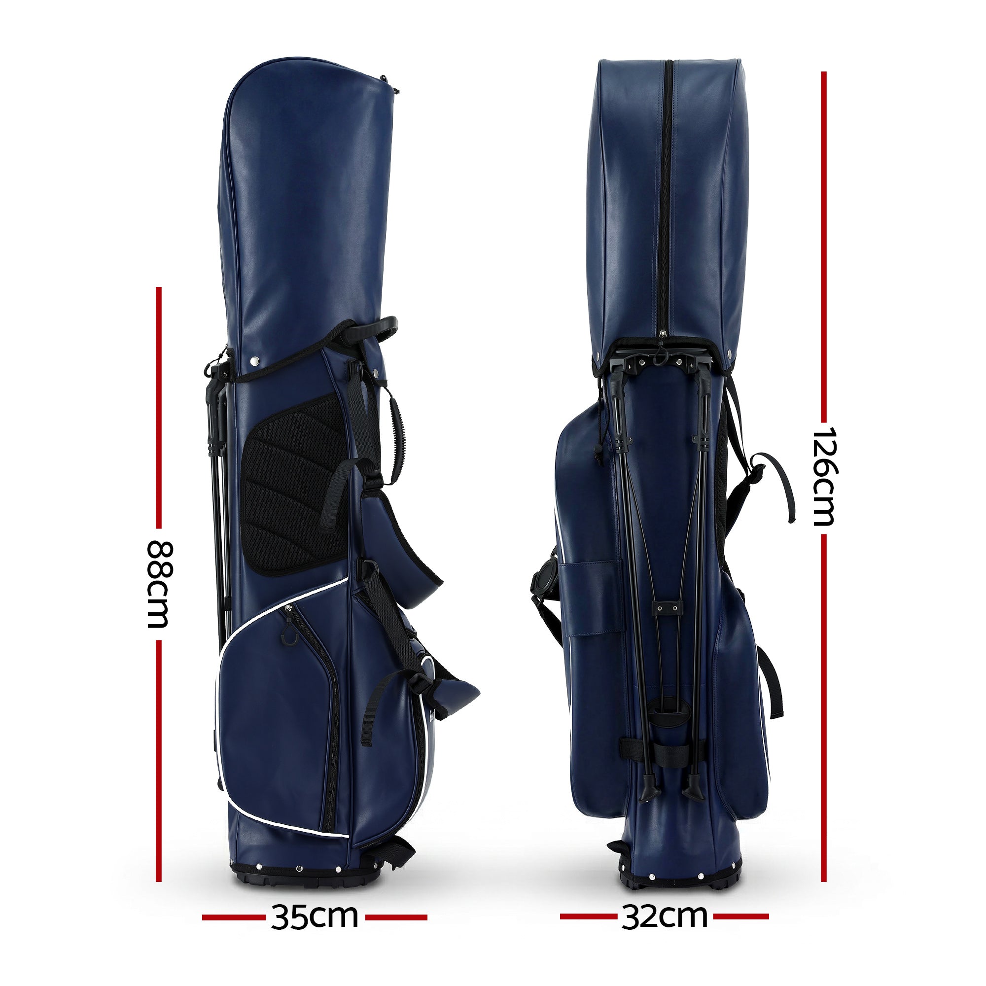 Golf Stand Bag Lightweight Dual Strap Club Divider | Simpledeals