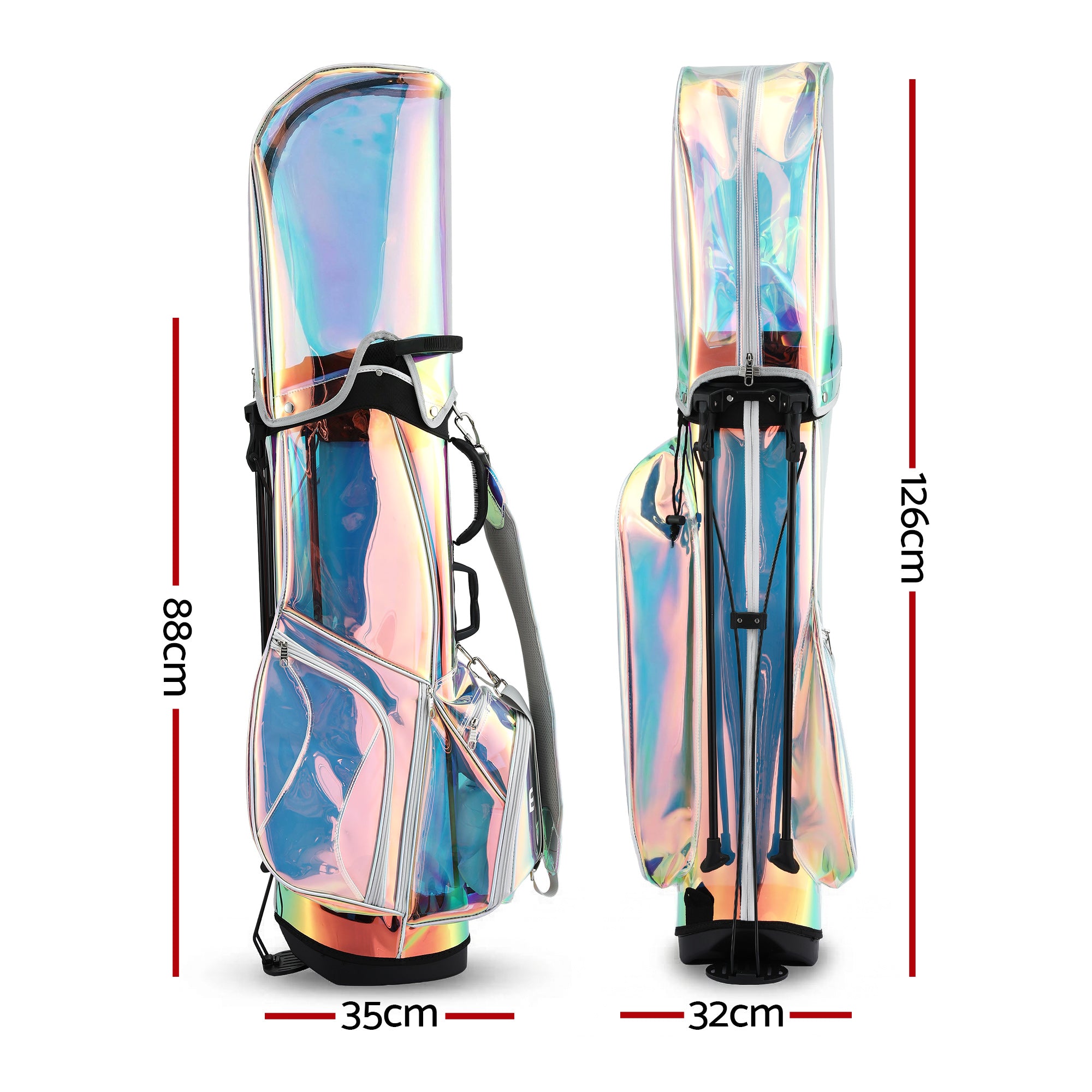 Everfit Golf Stand Bag Dual Strap Carry Bag | Simpledeals
