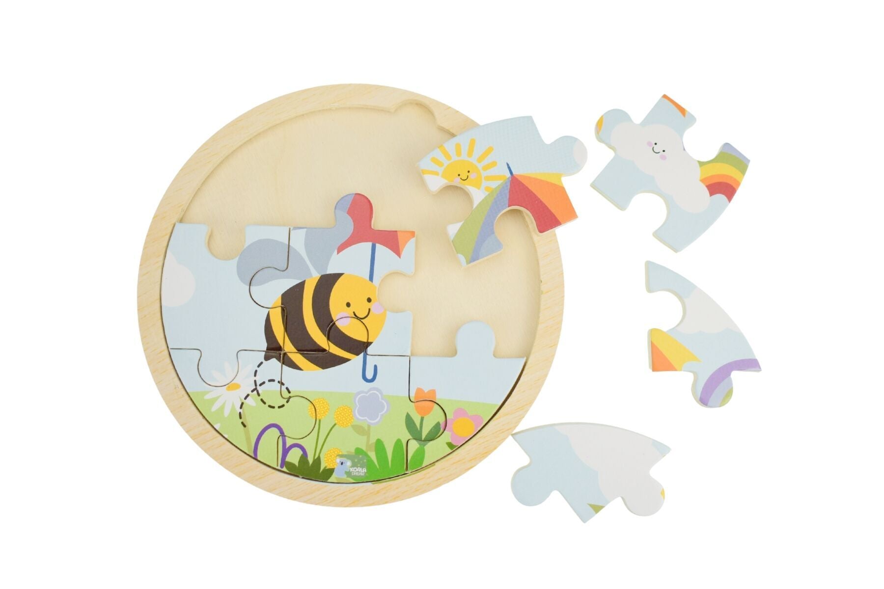 Wooden Toy Set Educational 9x4.5x8.5cm