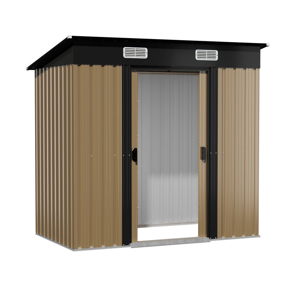 Steel Garden Shed 1.94x1.21M Storage Cabin | Simpledeals