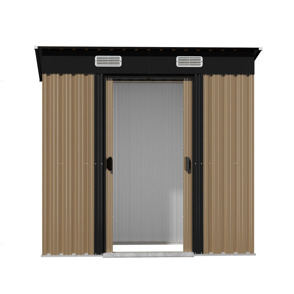 Steel Garden Shed 1.94x1.21M Storage Cabin | Simpledeals