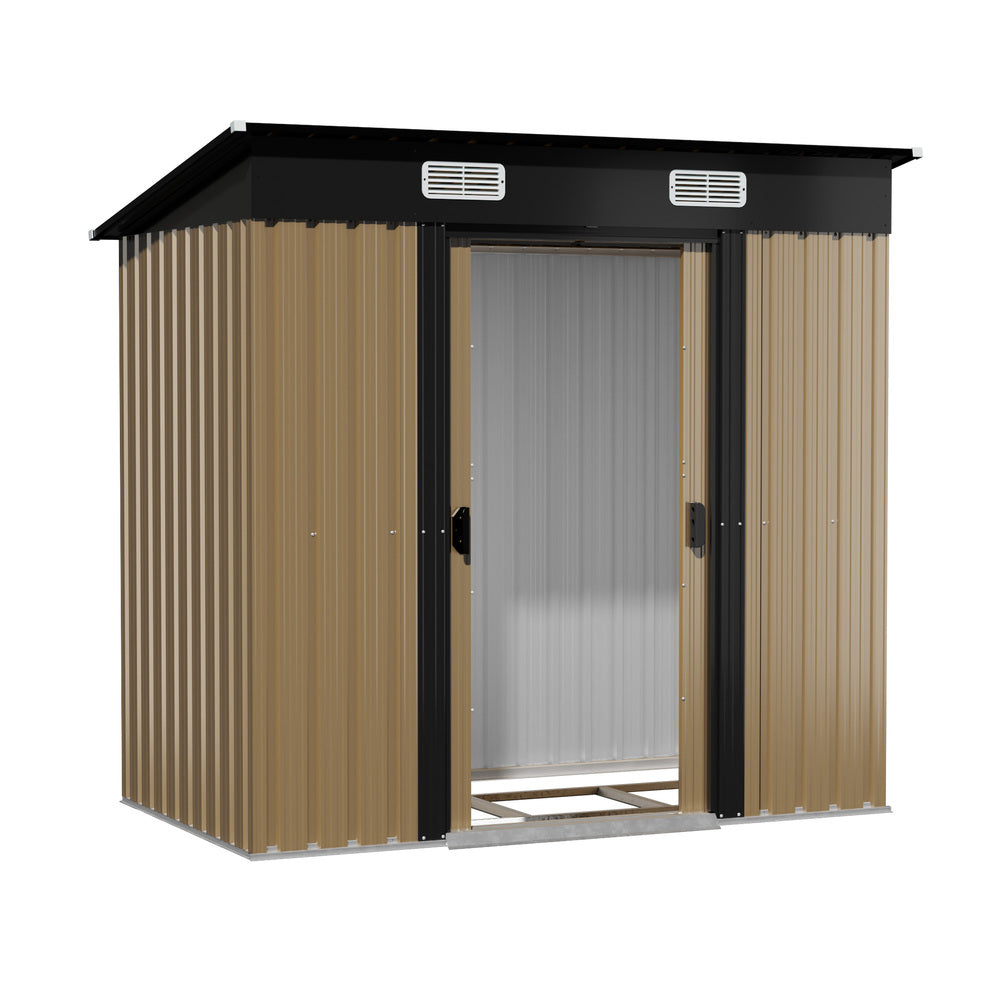 Garden Shed 1.94x1.21m Steel Base Included | Simpledeals