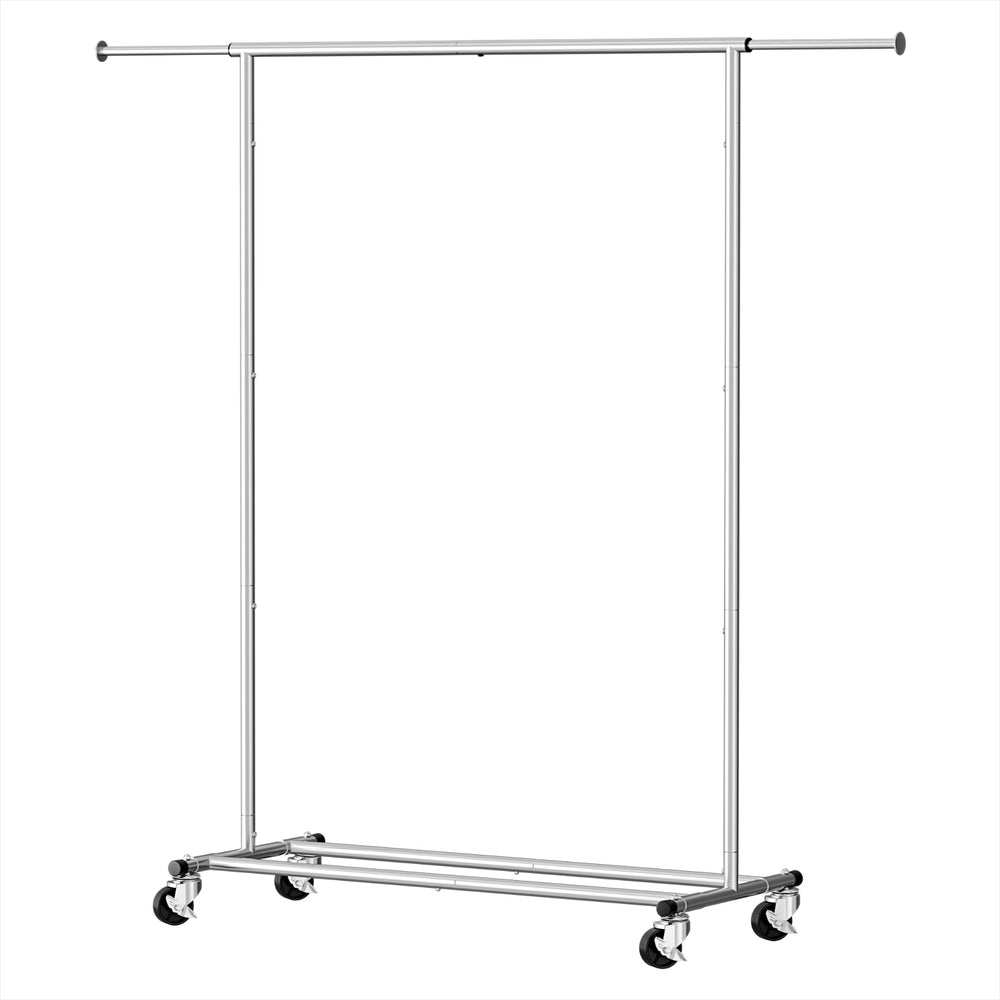 Clothes Rack Airer Rail Coat Stand Adjustable Hanger
