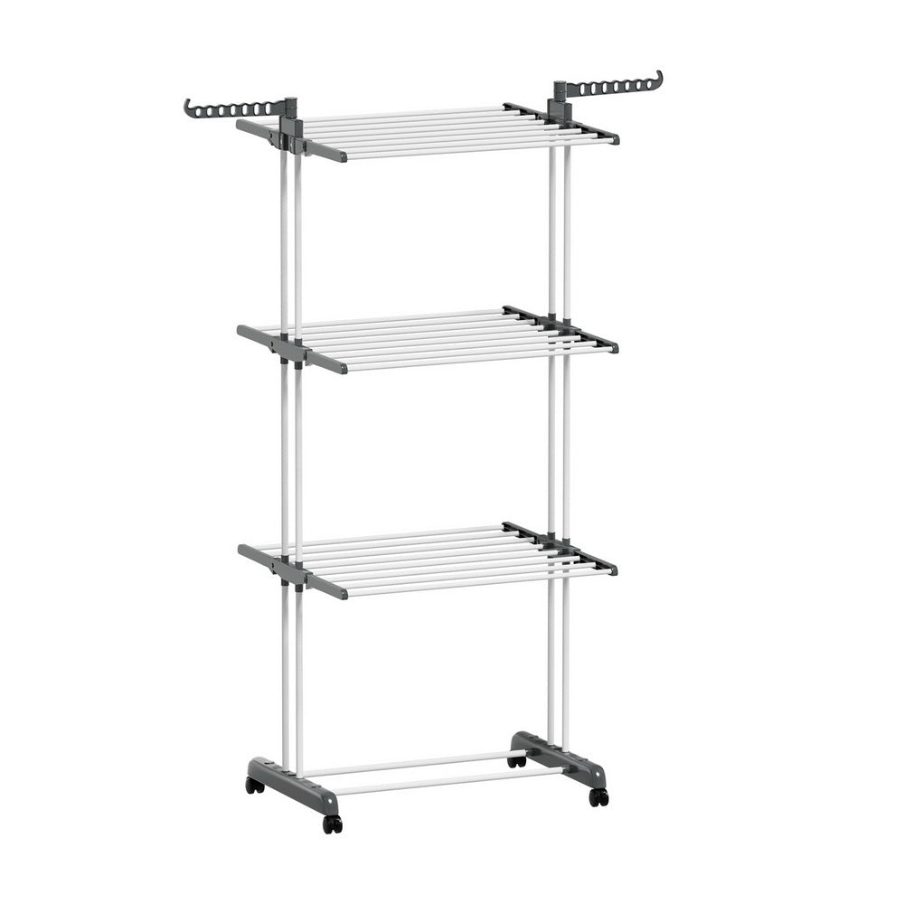 Clothes Airer Drying Rack 173cm Coat Hanger Foldable