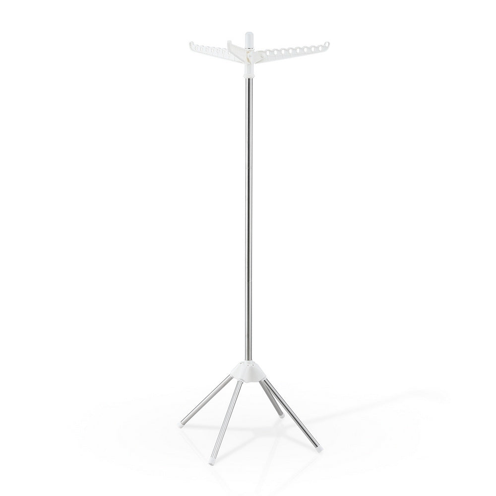 163Cm - Clothes Rack Airer Rotatable Hanger Foldable 163Cm