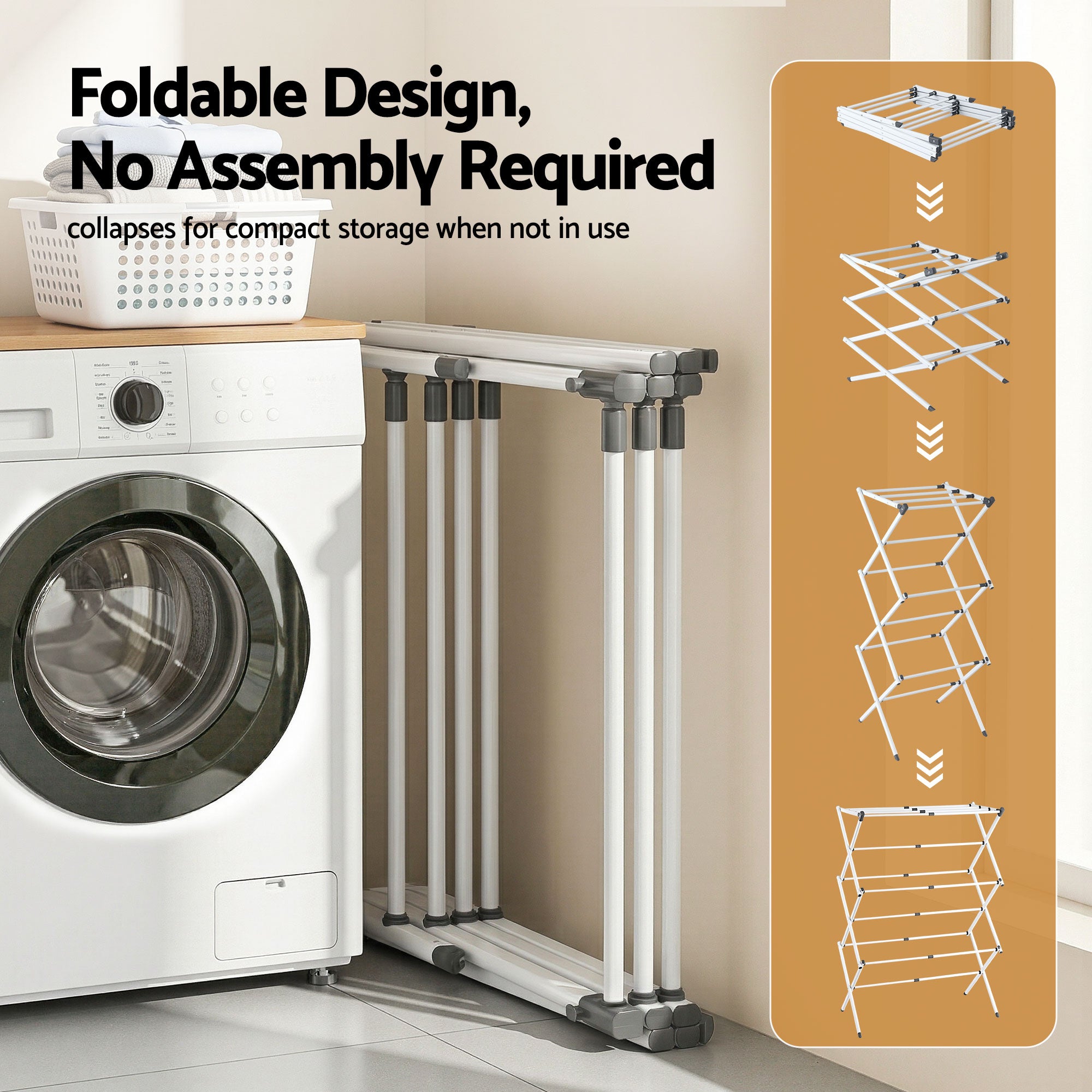 Artiss Foldable Clothes Drying Rack Portable Airer | Simpledeals