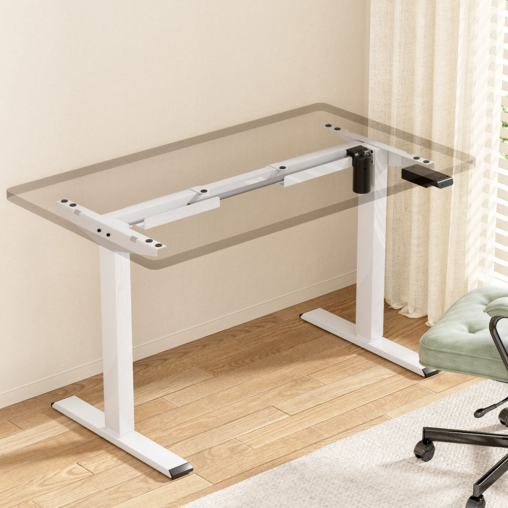Standing Desk Frame Only Motorised White