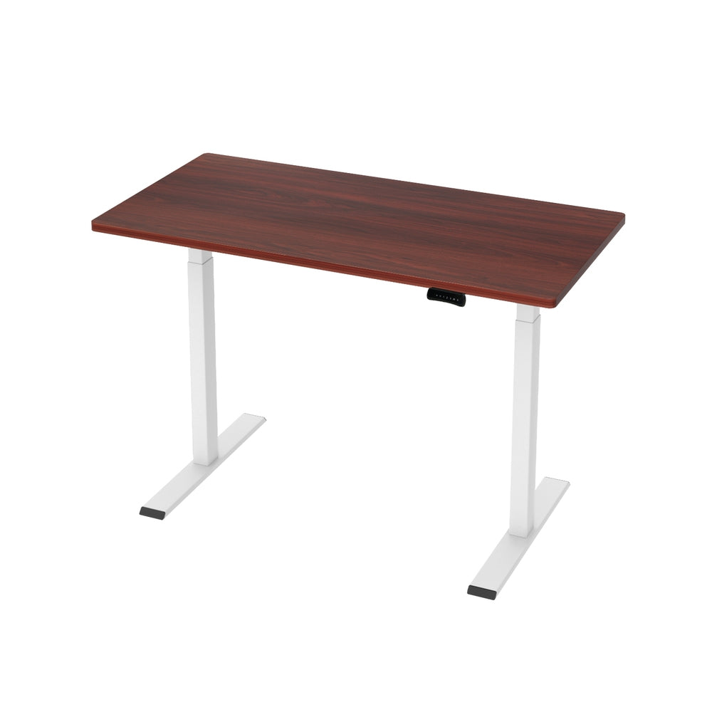 Desks - Standing Desk Motorised Dual Motor 120Cm Walnut