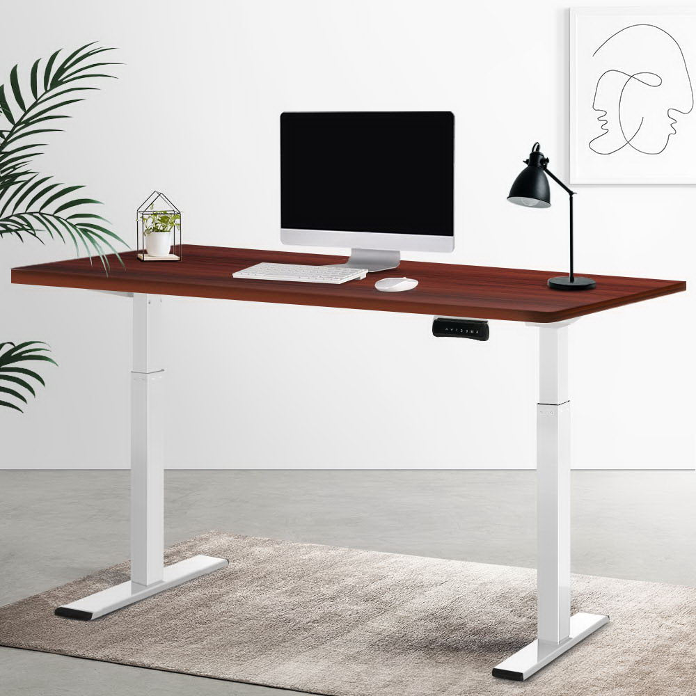 Workstation 140cm Electric Height Adjustable Sit-Stand Desk