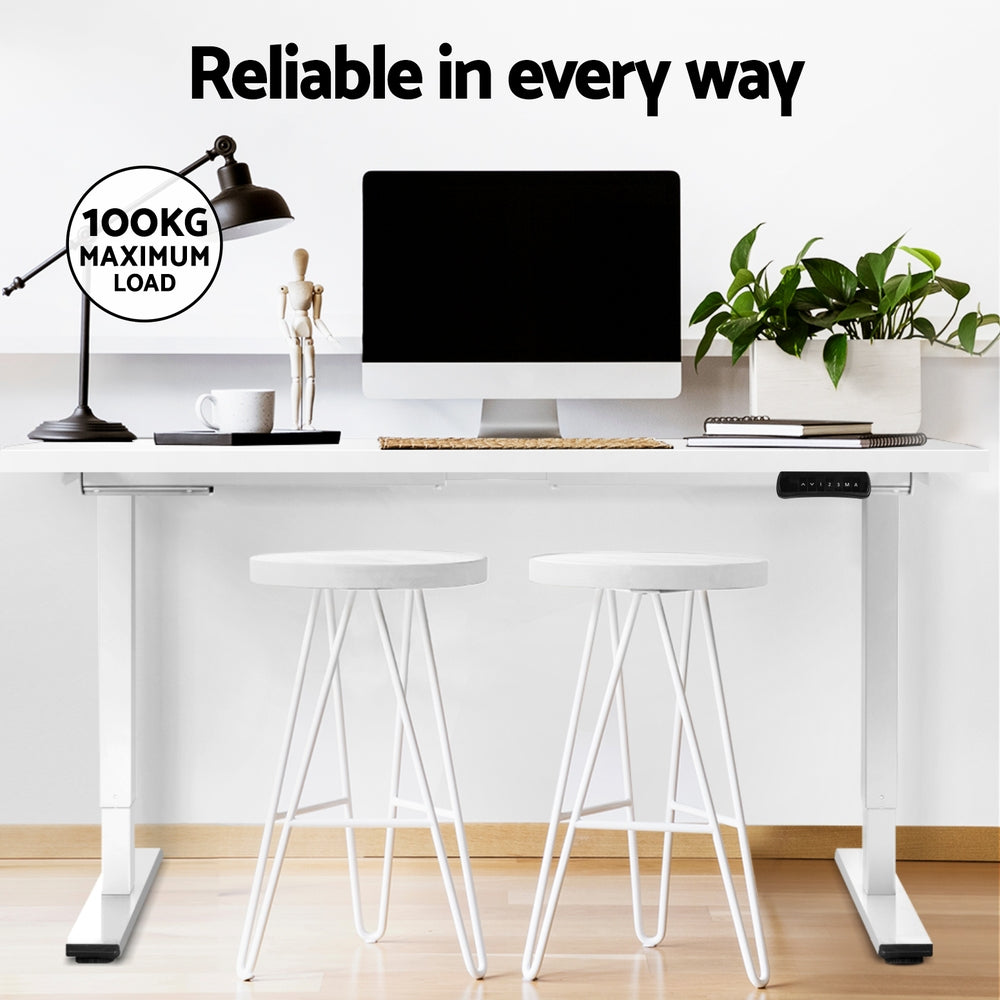 Electric Height Adjustable Sit-Stand Desks in Sleek