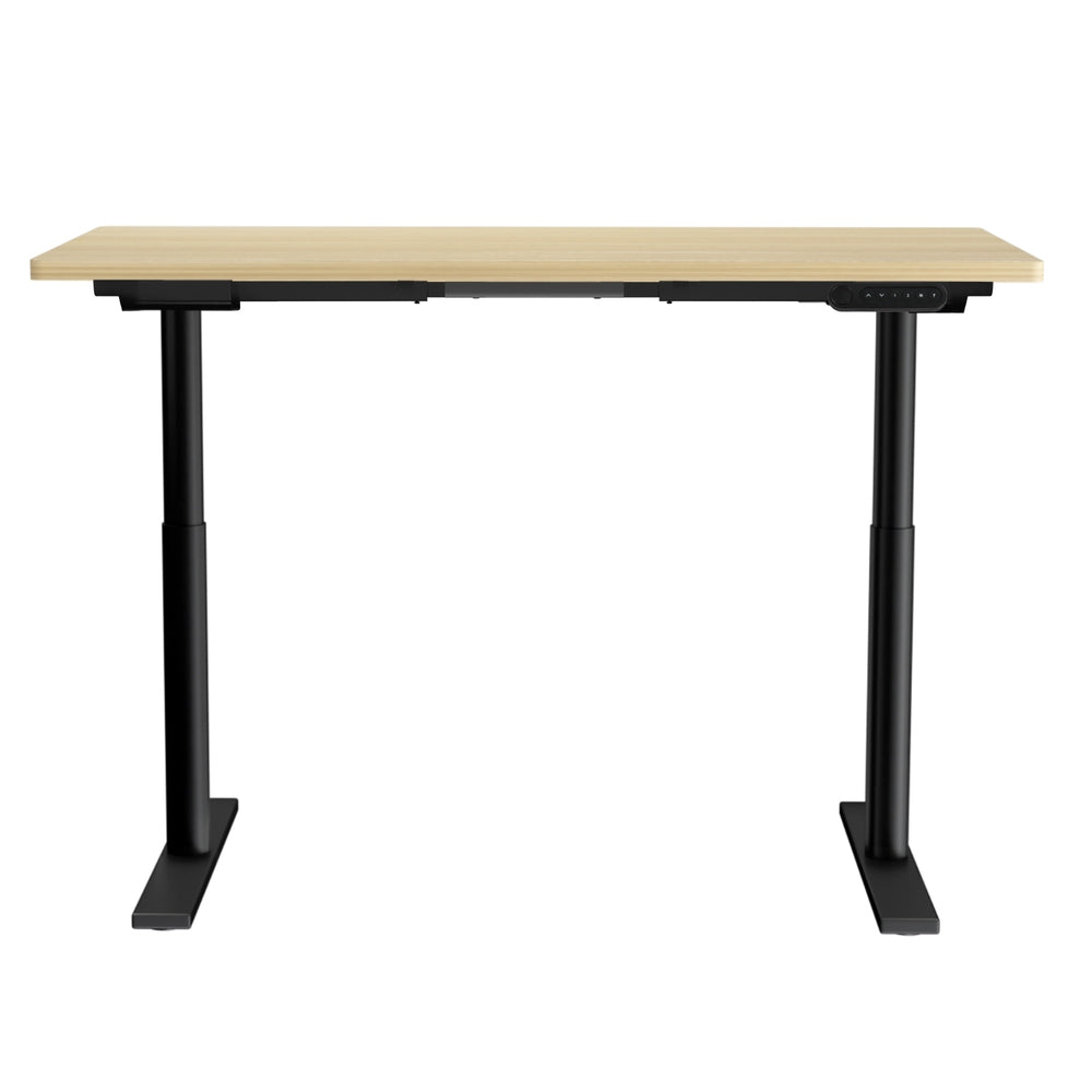 Standing Desk Motorised Electric Dual Motor White Oak 120CM | 120Cm