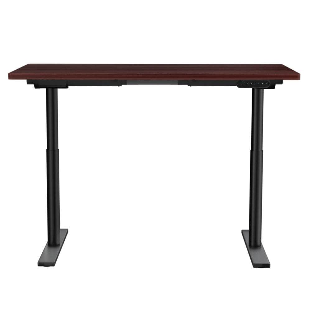 Elegant Black 140cm/120cm Height Adjustable Electric Standing Desk