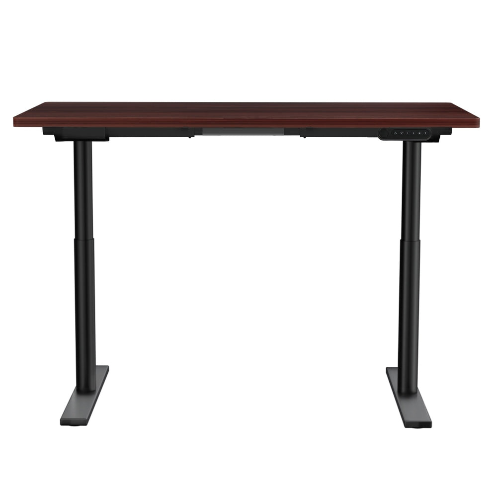 Elegant Black 140cm/120cm Height Adjustable Electric Standing Desk