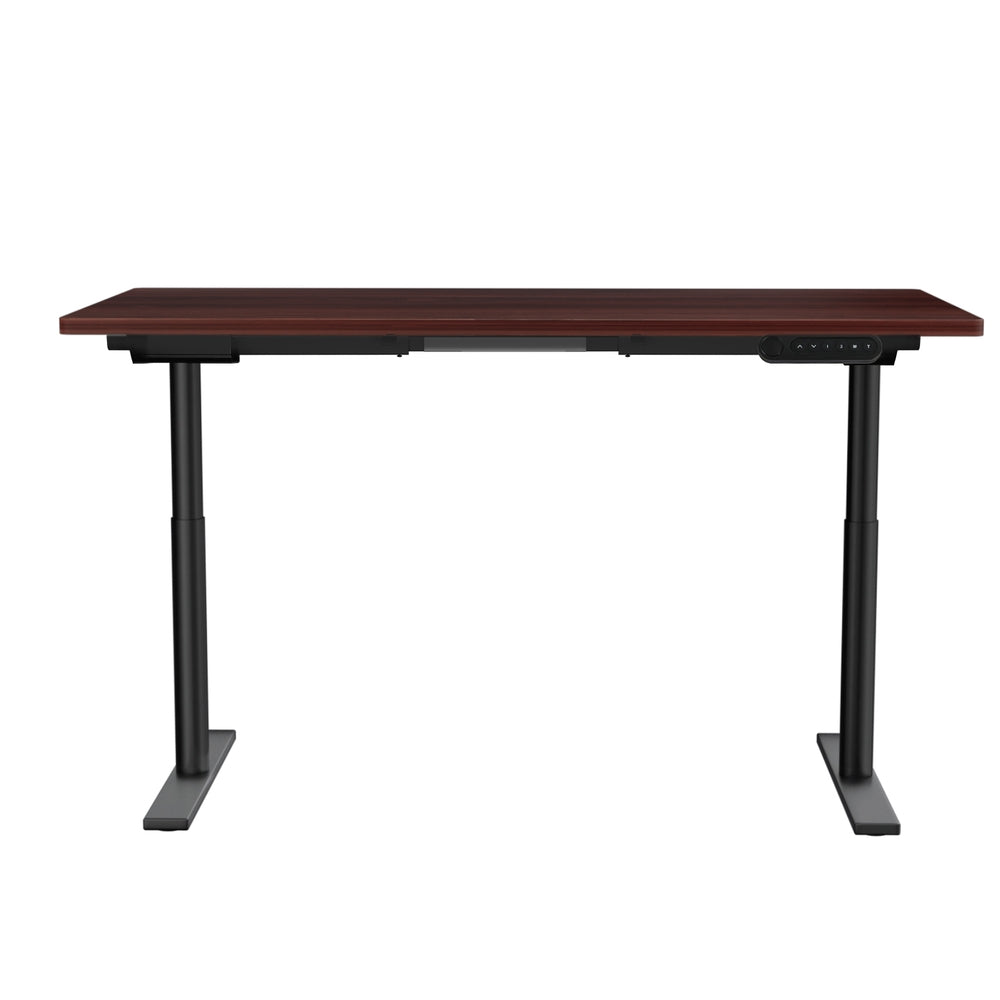 Standing Desk Motorised Electric Dual Motor Walnut 140Cm | 140Cm