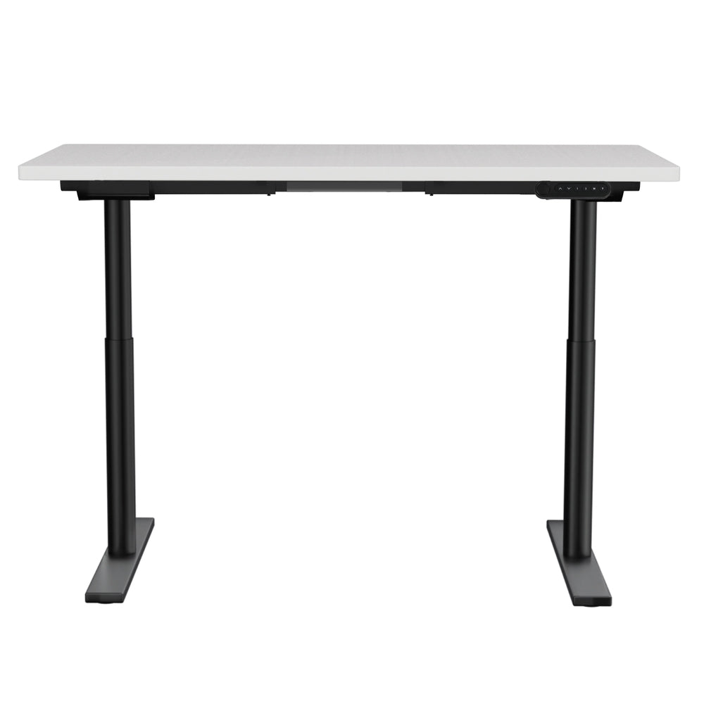 Standing Desk Motorised Electric Dual Motor White Oak 120CM - 120Cm