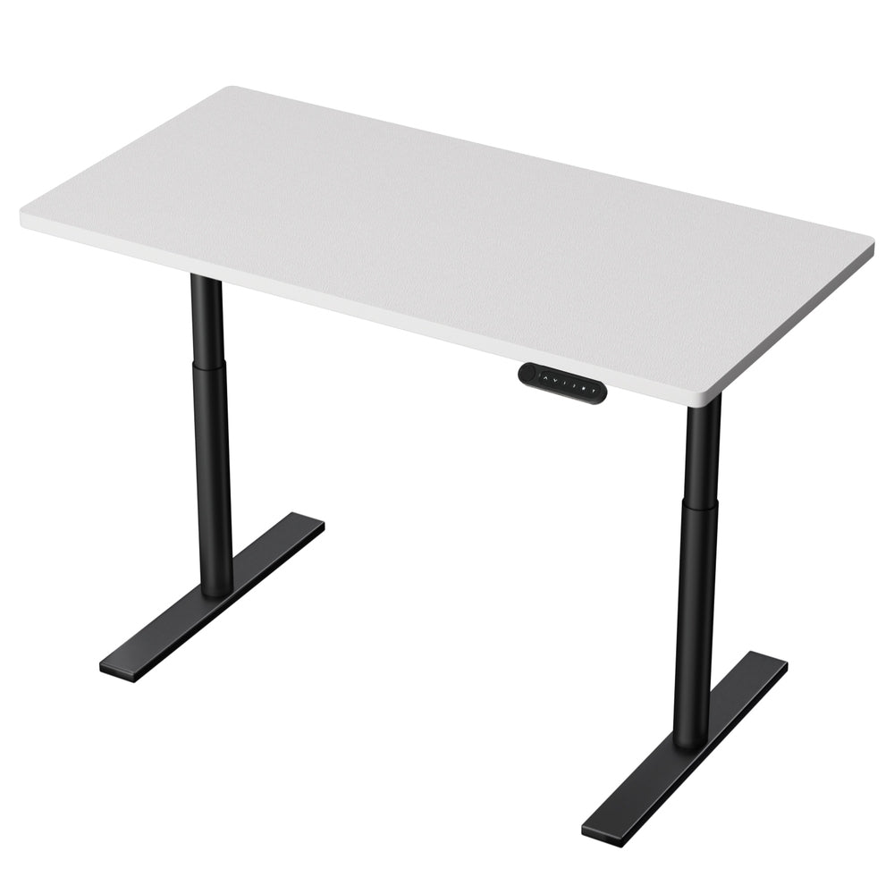 Standing Desk Motorised Electric Dual Motor White Oak 120CM with Desks