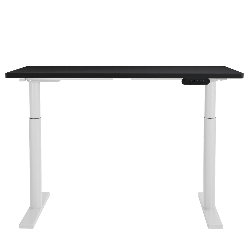 Electric Standing Desk Sit Stand Desks Motorised Dual Motor 120CM Black | 120Cm