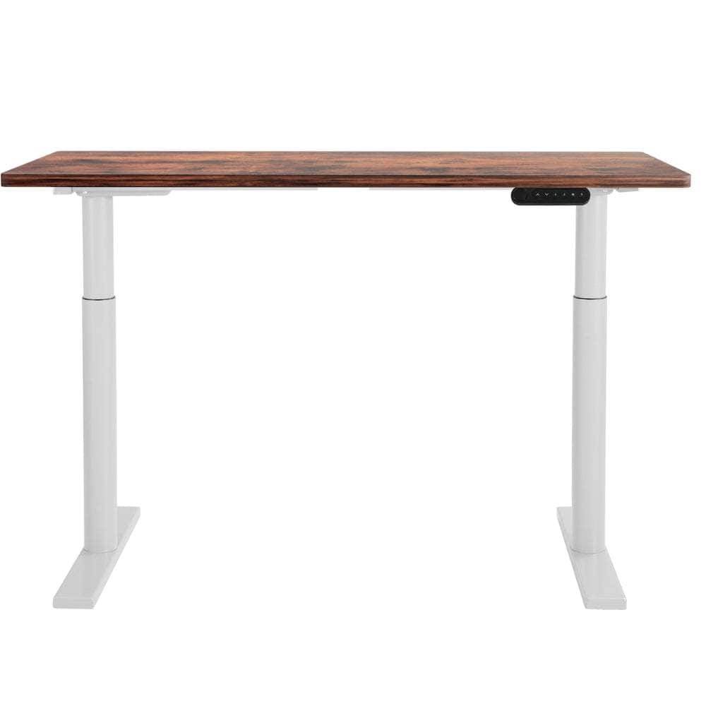 Elegant Black 140cm/120cm Height Adjustable Electric Standing Desk