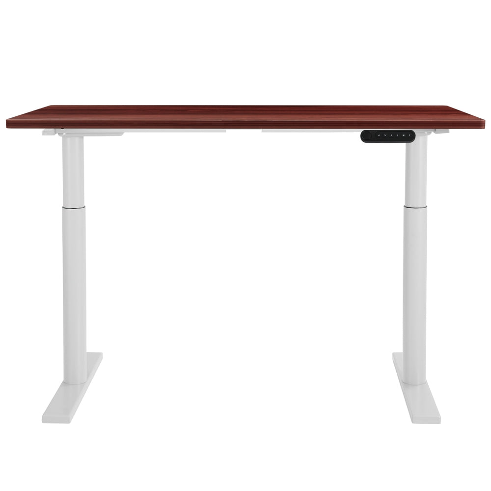 Elegant Black 140cm/120cm Height Adjustable Electric Standing Desk