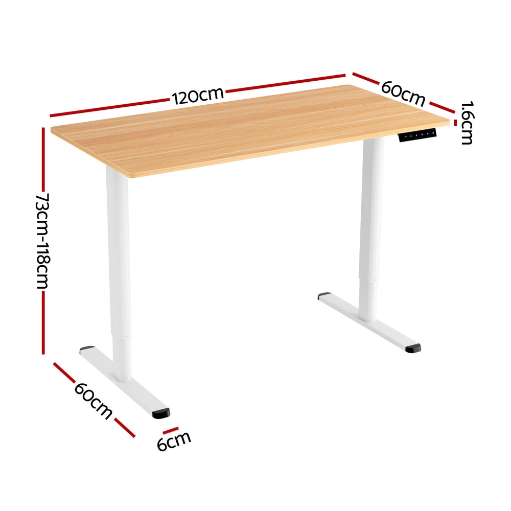 120CM Electric Standing Desk Sit Stand Desks Office