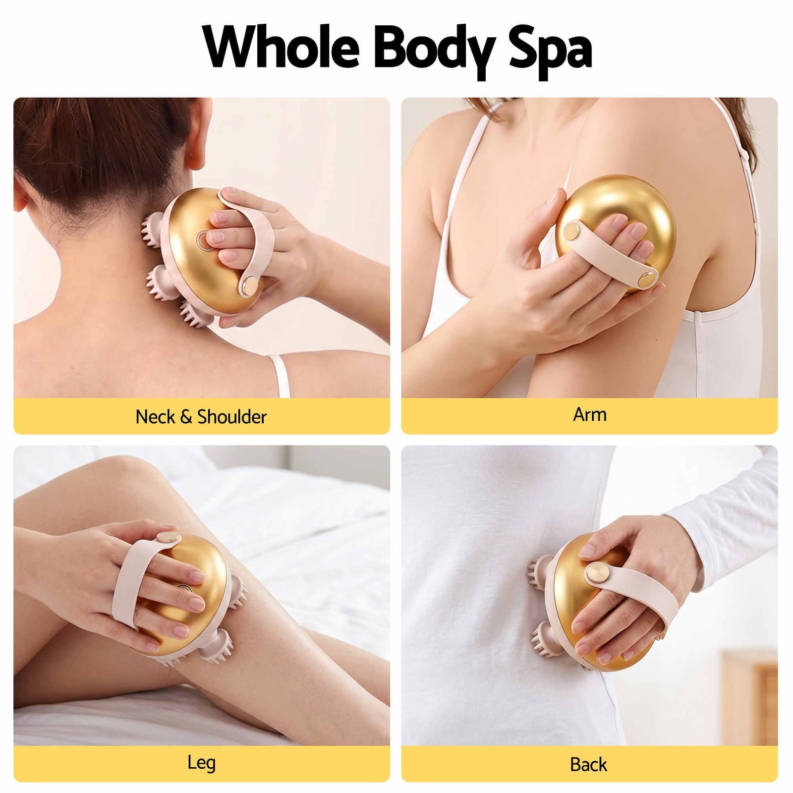 Scalp Massager Rechargeable Waterproof IPX7 | Simpledeals