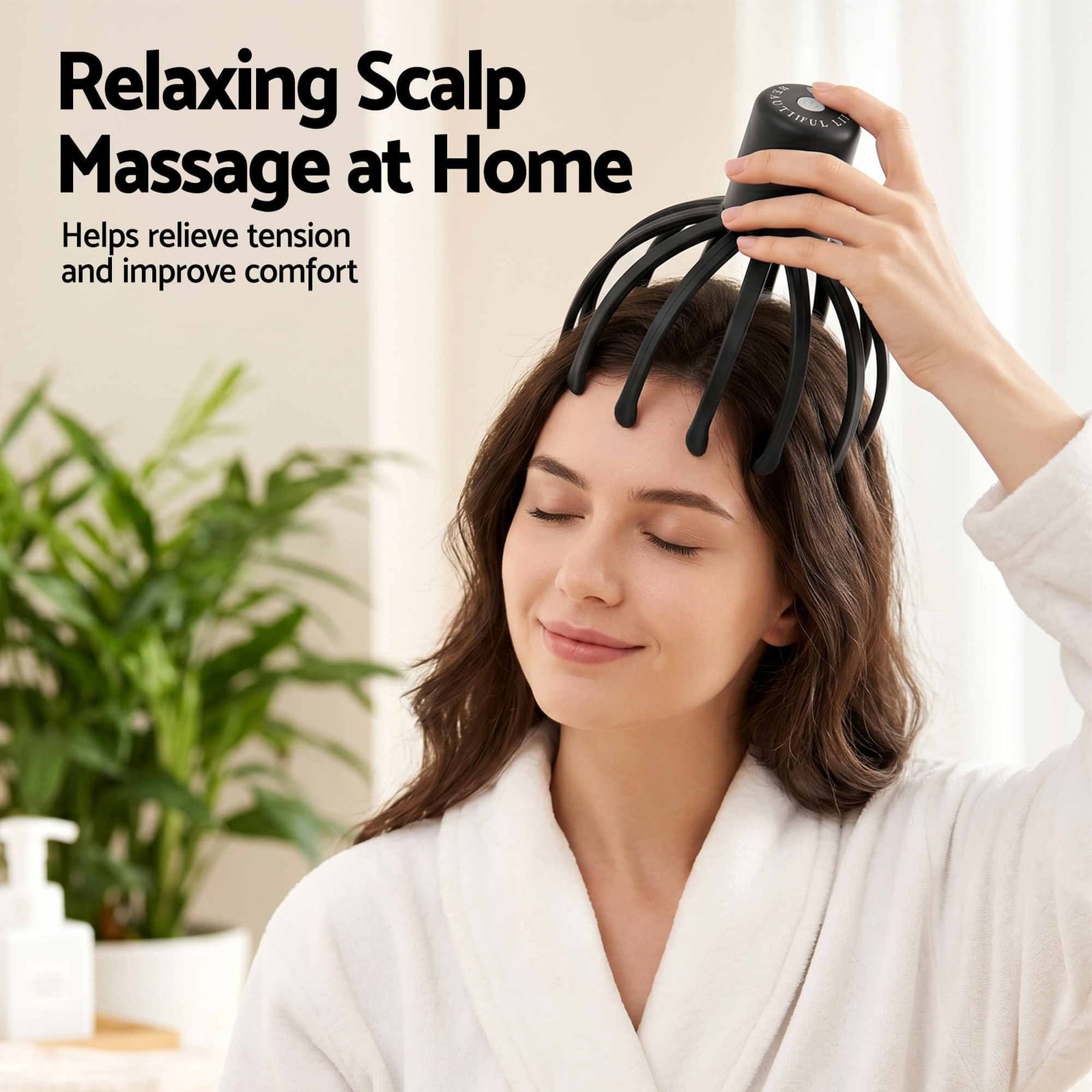 Electric Head Massager Scalp 3 Modes | Simpledeals