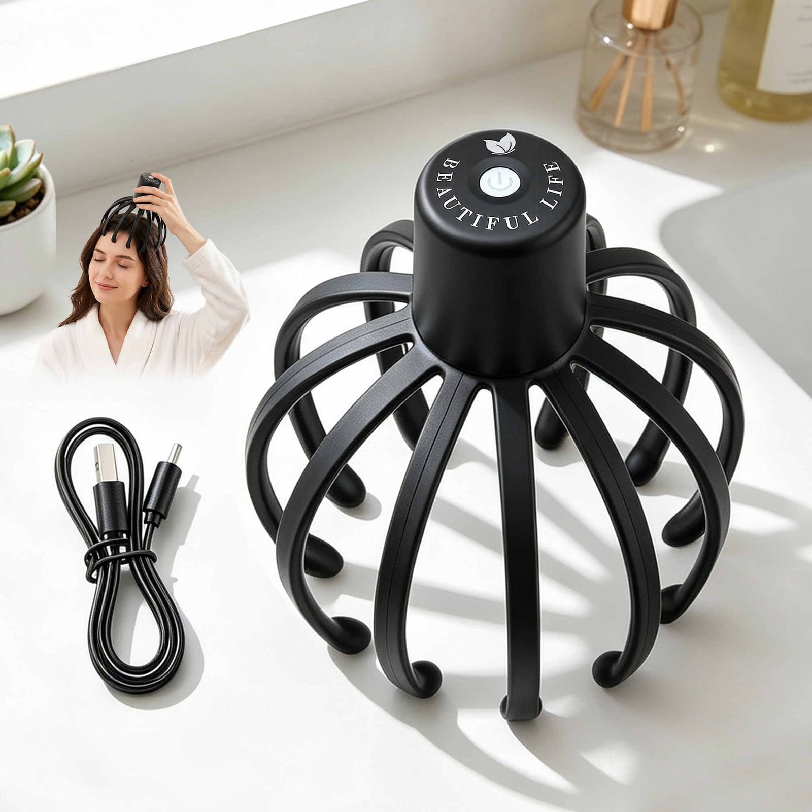 Electric Head Massager Scalp 3 Modes | Simpledeals
