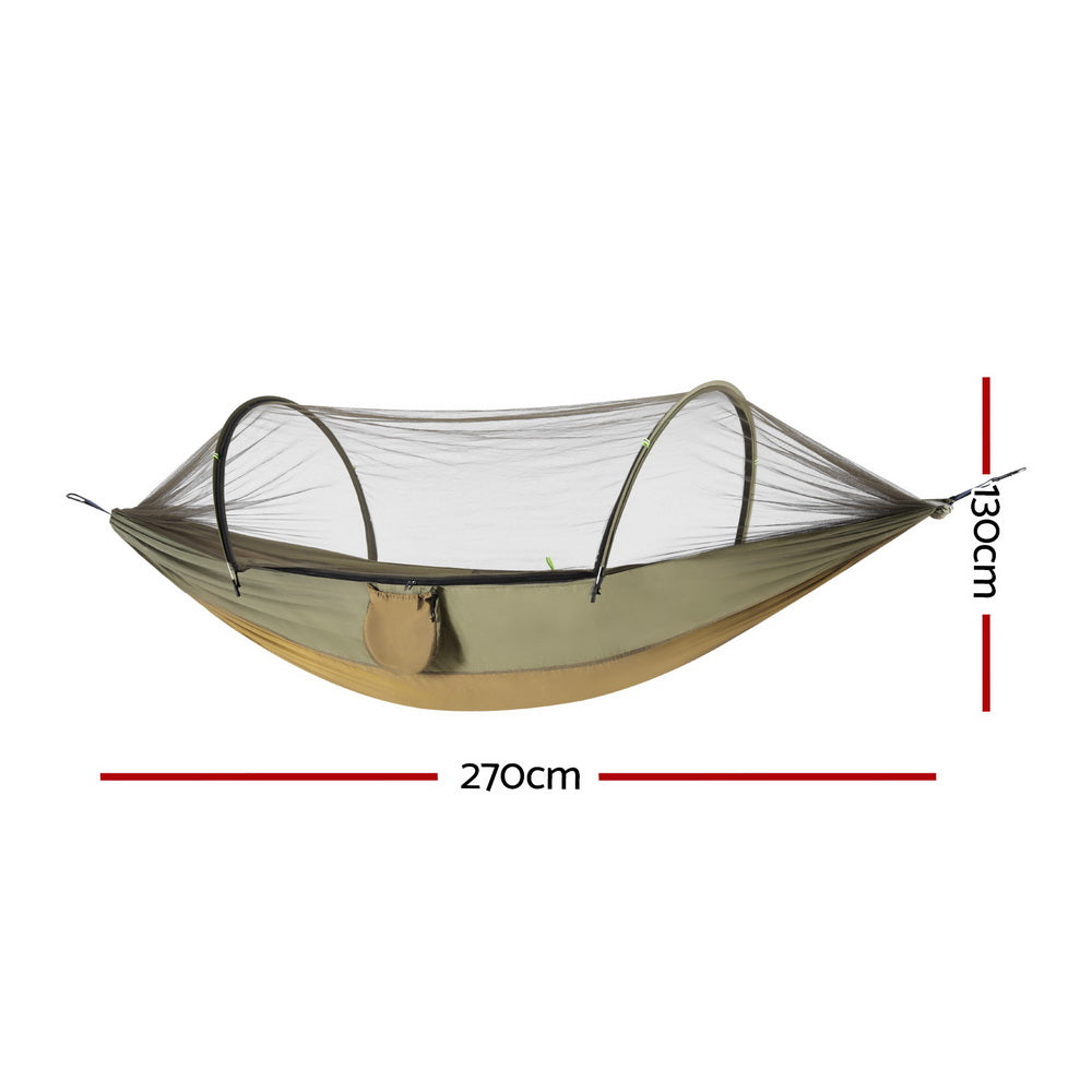 Hammock Chair Metal Stand Outdoor Furniture Black | Metal finish