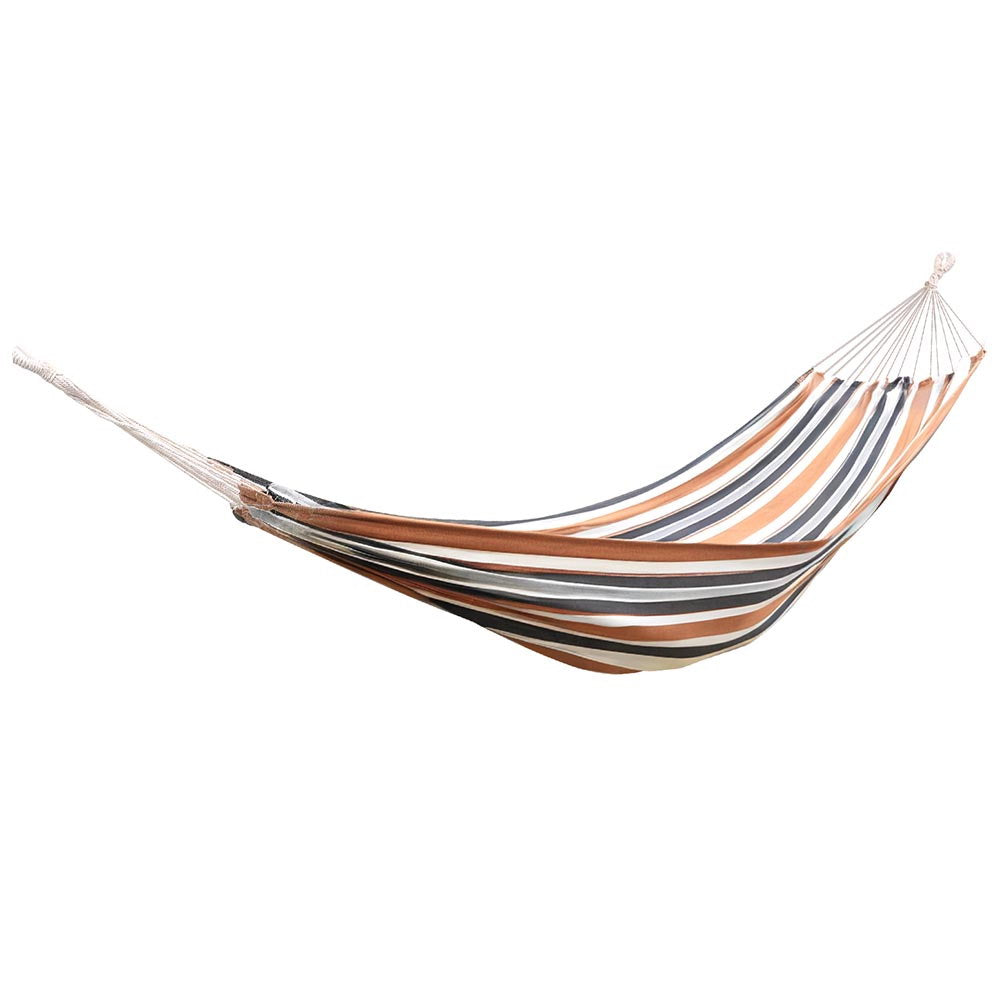 Beige colour - Hammock Bed Outdoor Camping Hammocks Beige Grey