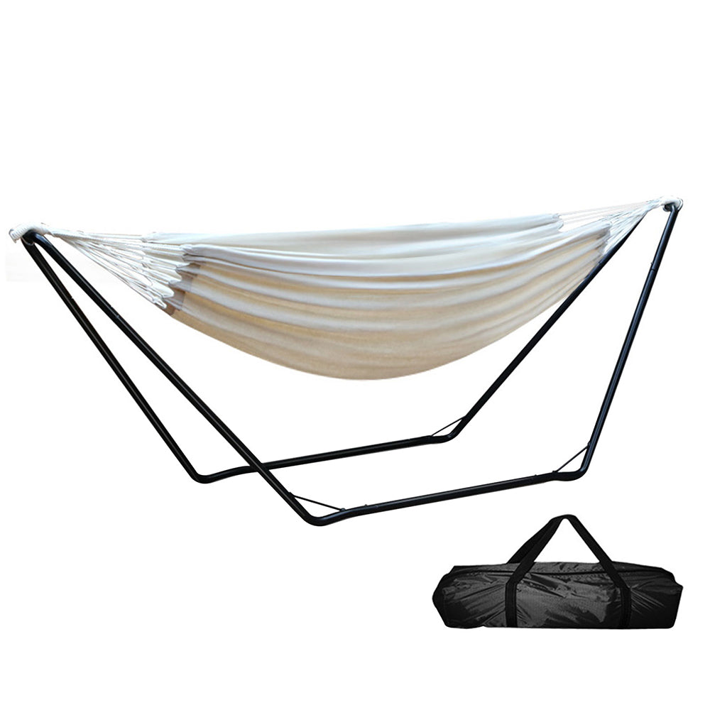 Hammock Bed With Stand Outdoor Camping Hammocks Steel Frame