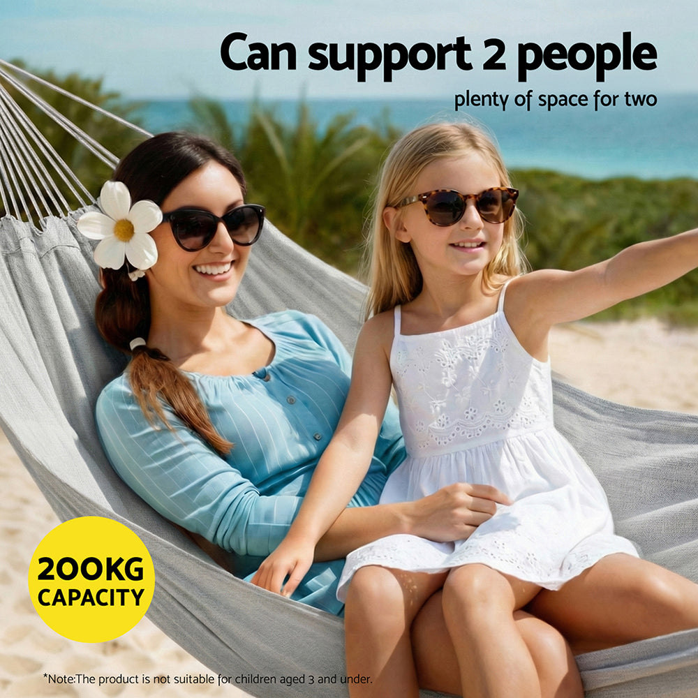 Hammock Bed w/ Travel Bag Outdoor Lounge Chair with Hammocks & Accessories