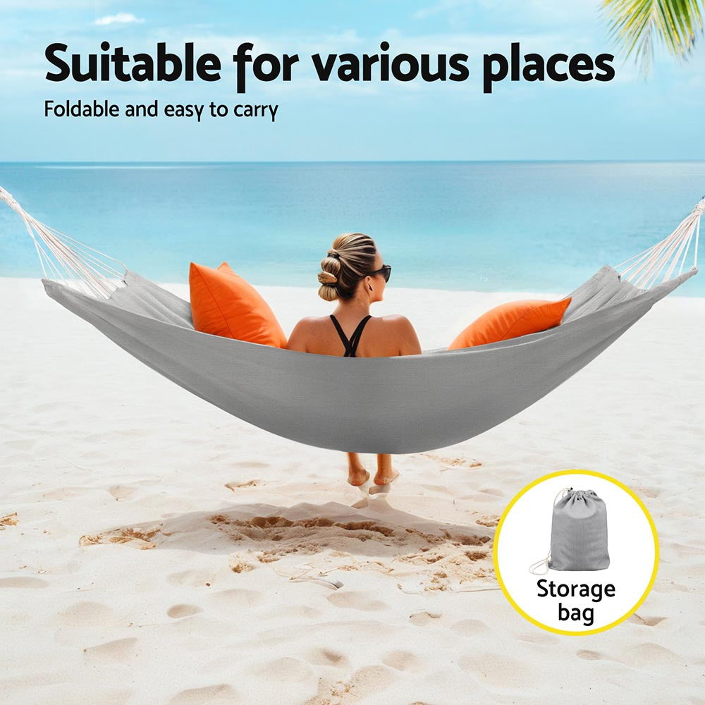 Hammock Bed w/ Travel Bag Outdoor Lounge Chair | Hammocks & Accessories - photo 6