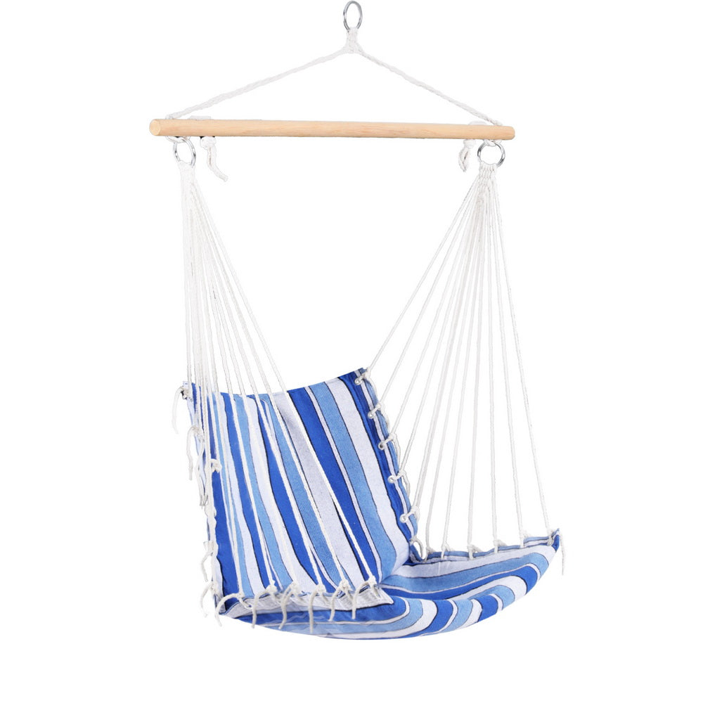 Hammock Chair Swing Camping Blue | Hammocks & Accessories