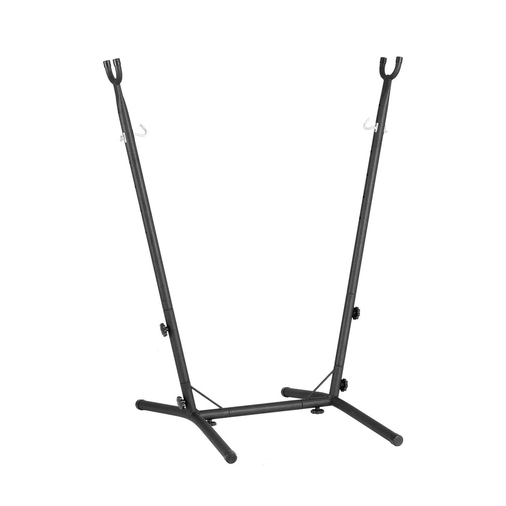 Table & Bar Stools - Hammock Chair Stand Metal Frame Black
