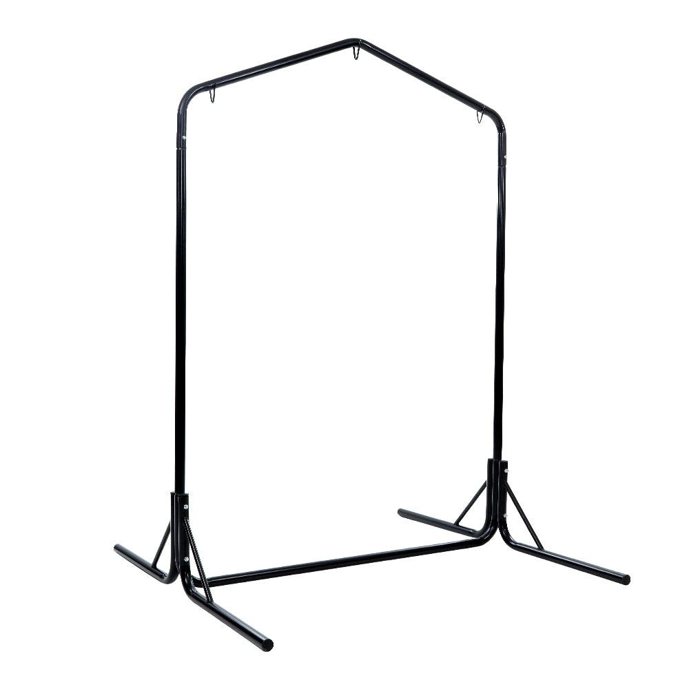 Hammock Chair Steel Stand 2 Person Double Outdoor Heavy Duty 200Kg